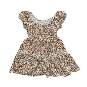 Ultra Flirt Juniors Floral Puff Sleeve Dress